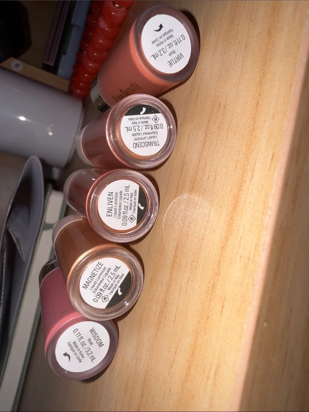 Rare Beauty mini names
